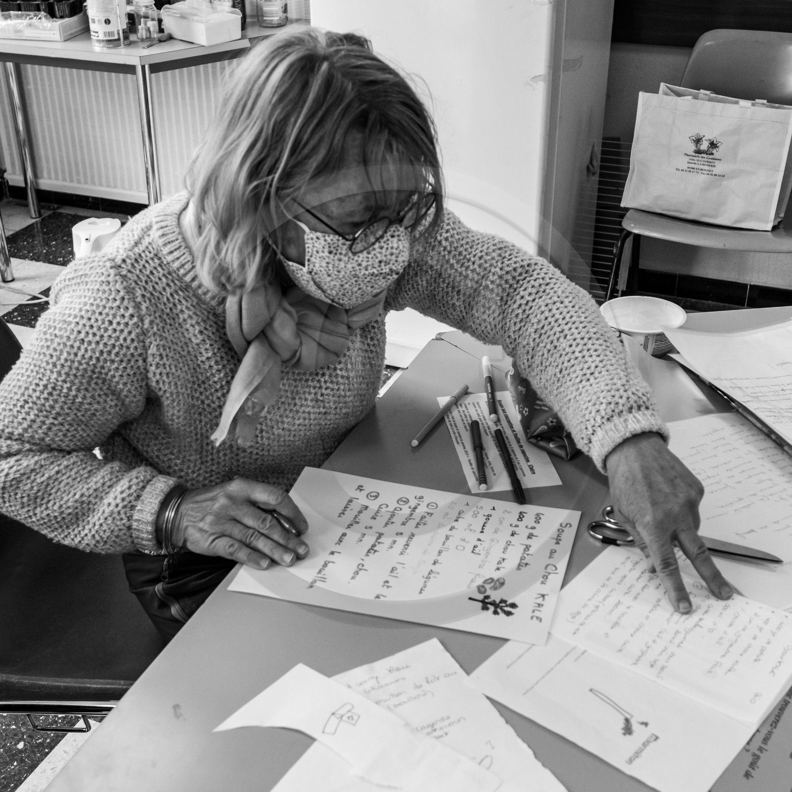 21 avril : jardinage, collages, peinture