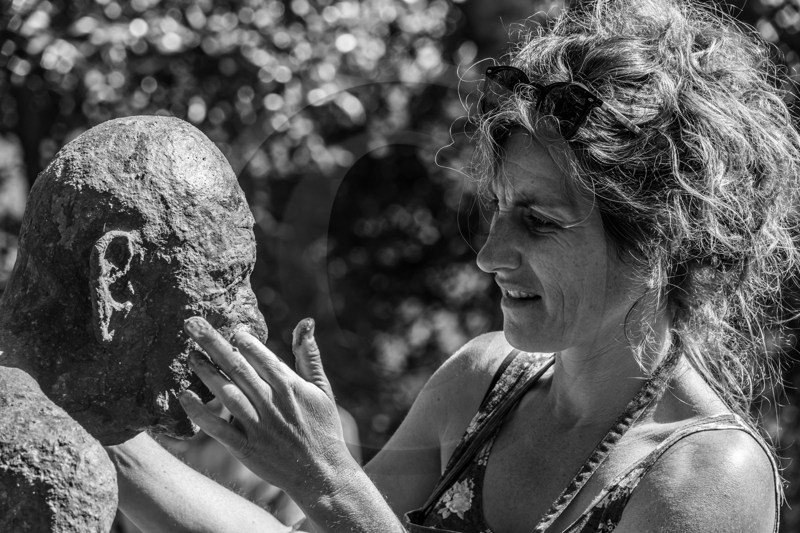 21 aout 2024 : Réalisation de Marcel Joli Coeur, l'homme de l'Ouort avec Barbara Fougnon, artiste plasticienne, et un anniversaire en chansons.