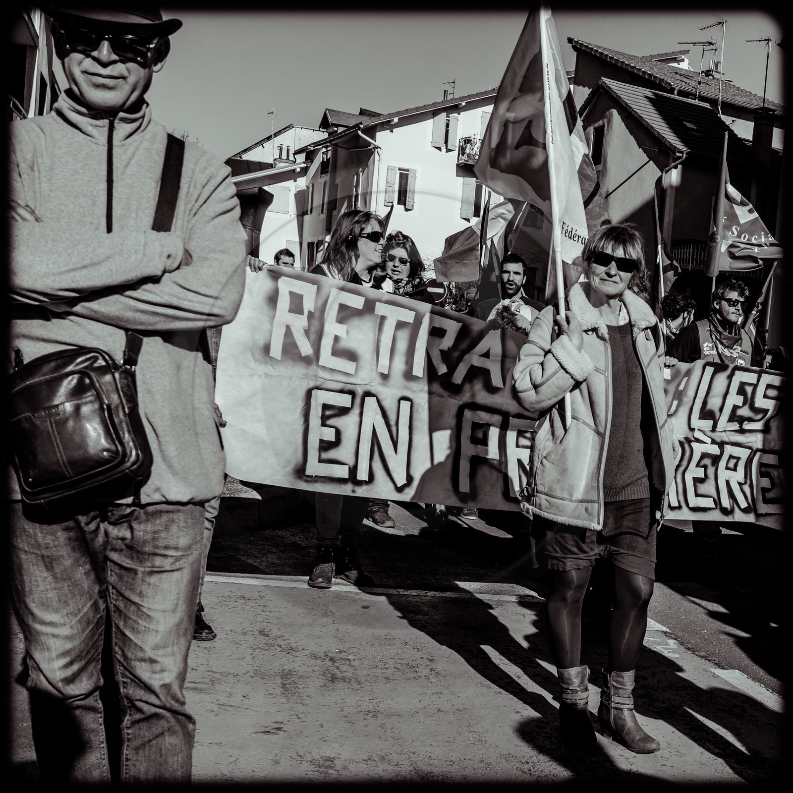 Manifestation pour la défense des retraites - Gap - 20 février 2020