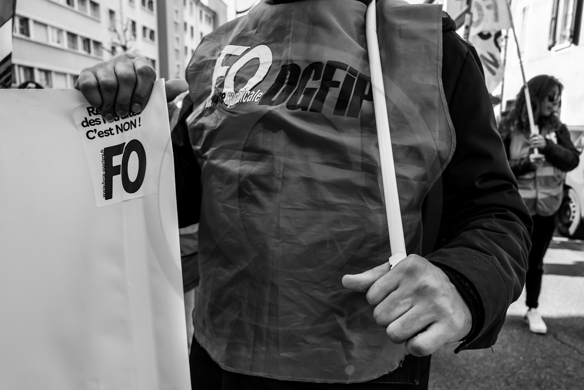 28 mars 2023 : Manifestation contre la réforme des retraites à Gap