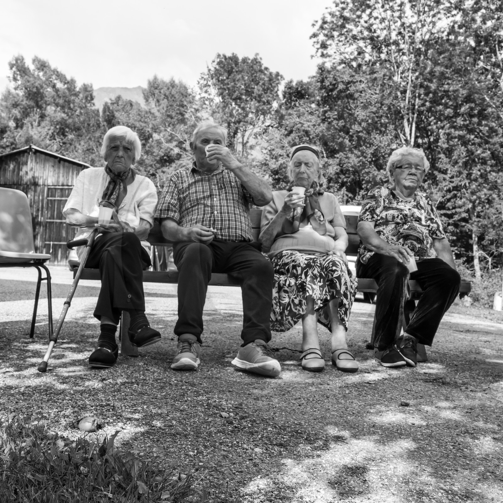 Une après-midi au jardin