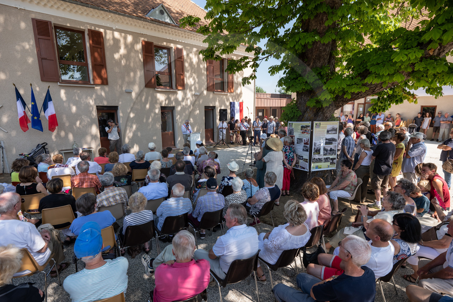 Chatel-en-Trièves - Inauguration de la Mairie