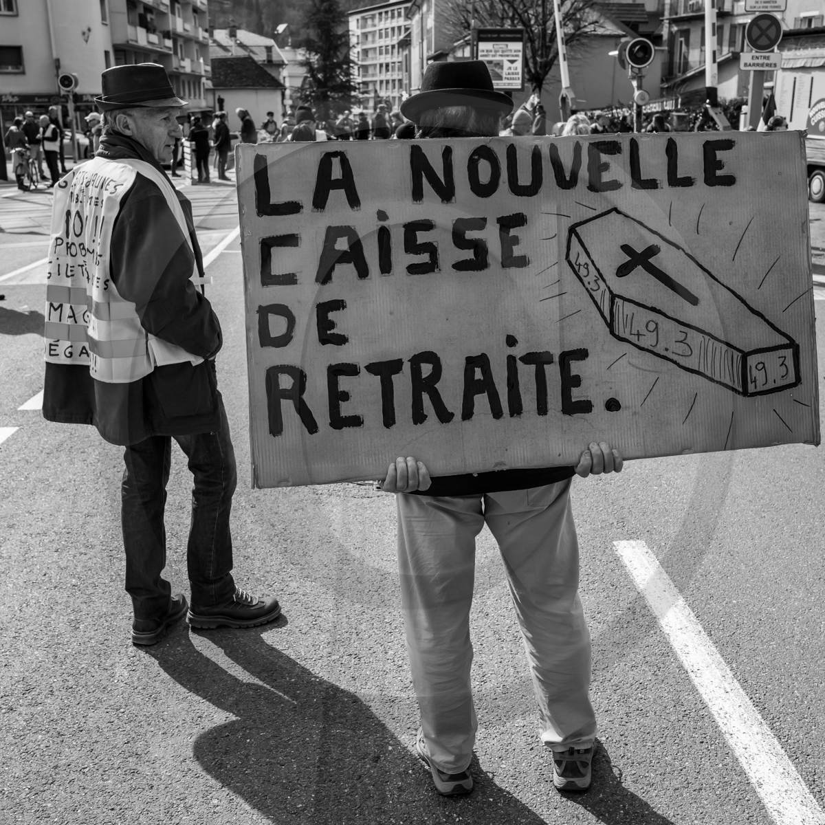 18 mars 2023 : Manifestation contre la réforme des retraites à Gap