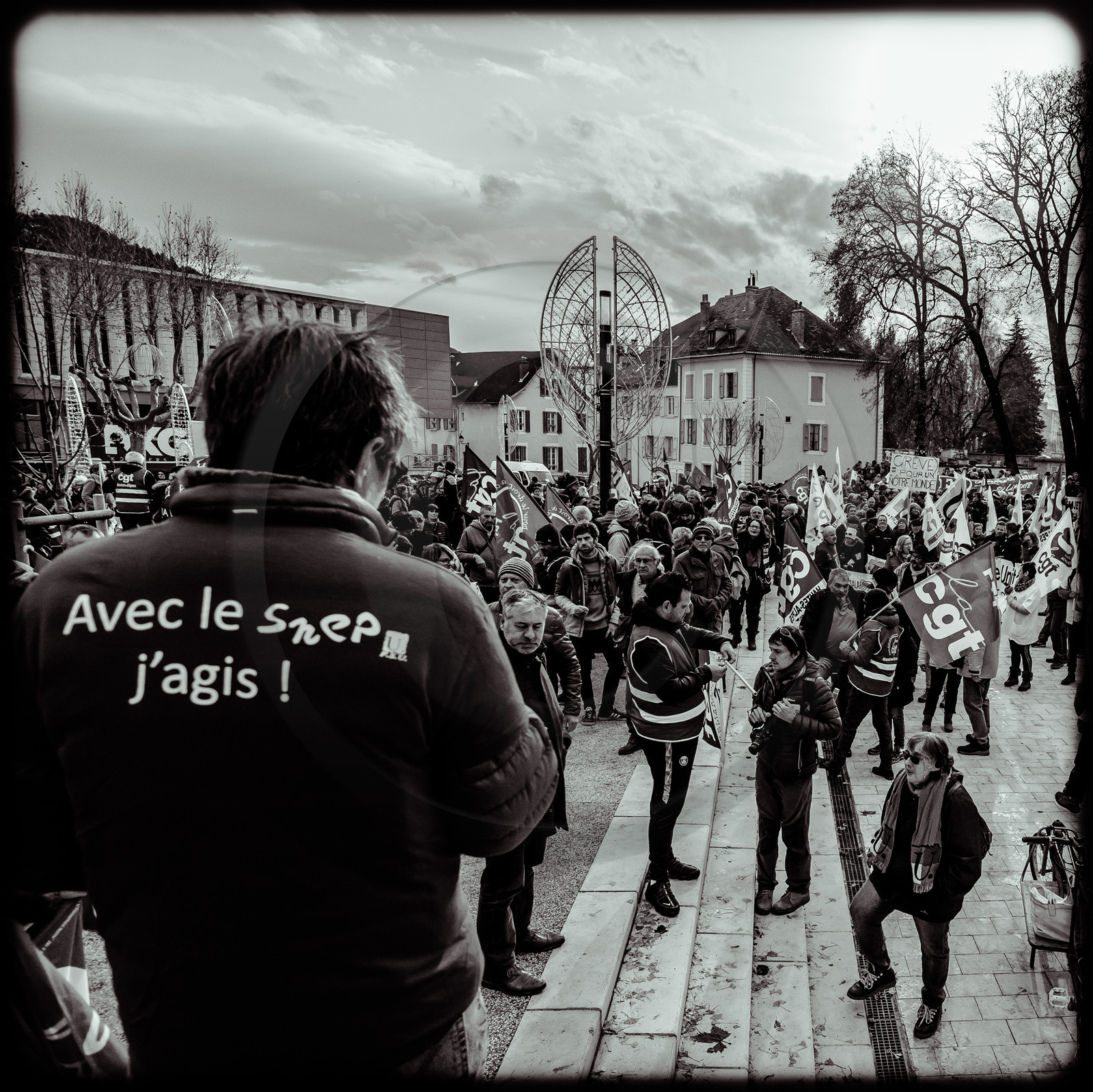 Manifestation à Gap le 17 décembre 2019
