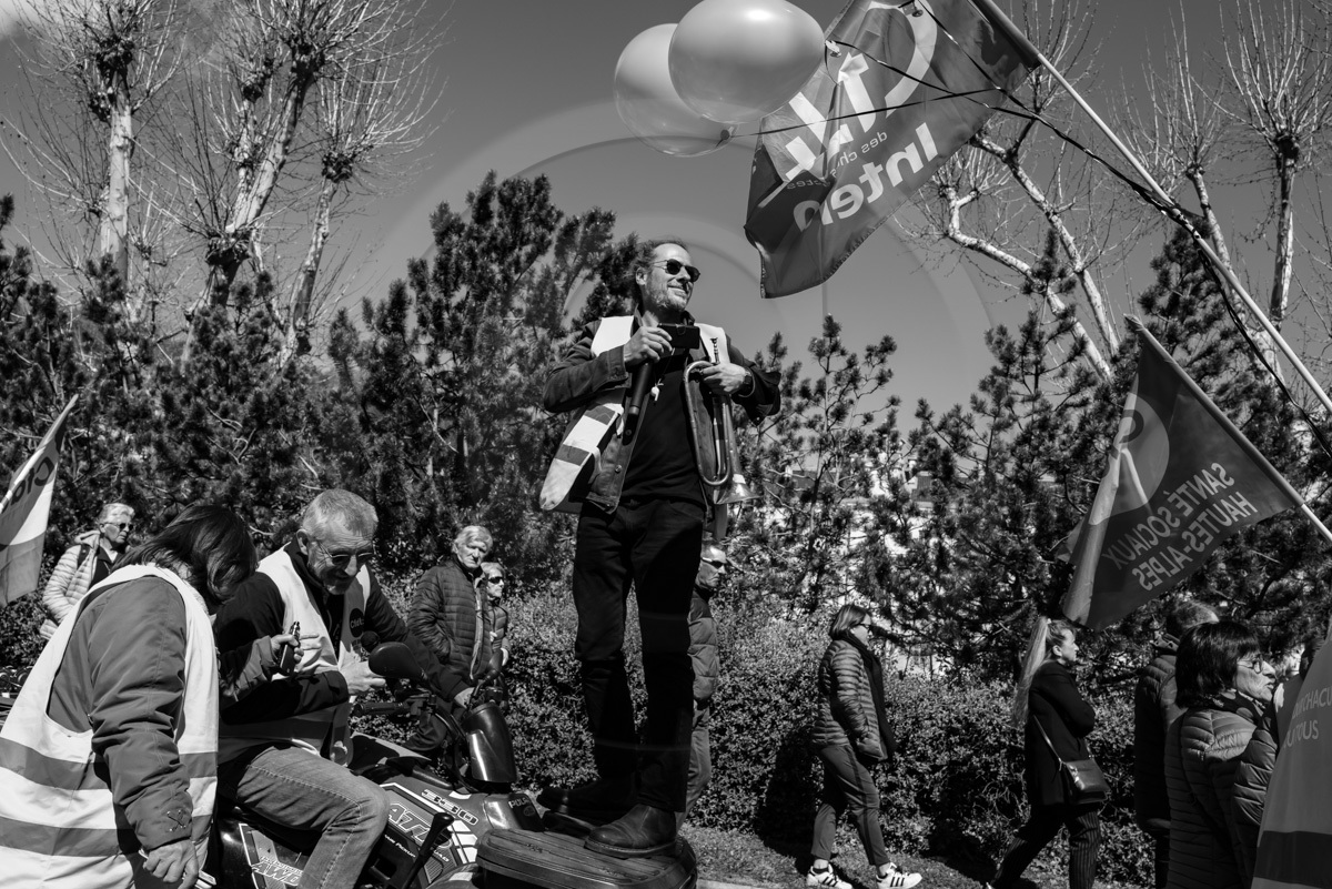 13 avril 2023 : Manifestation contre la réforme des retraites à Gap