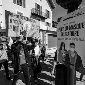 27 mars 2021 : Manifestation des jeunes pour le climat à Gap