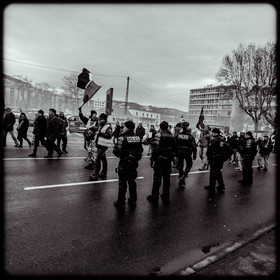 Manifestation à Gap le 17 décembre 2019