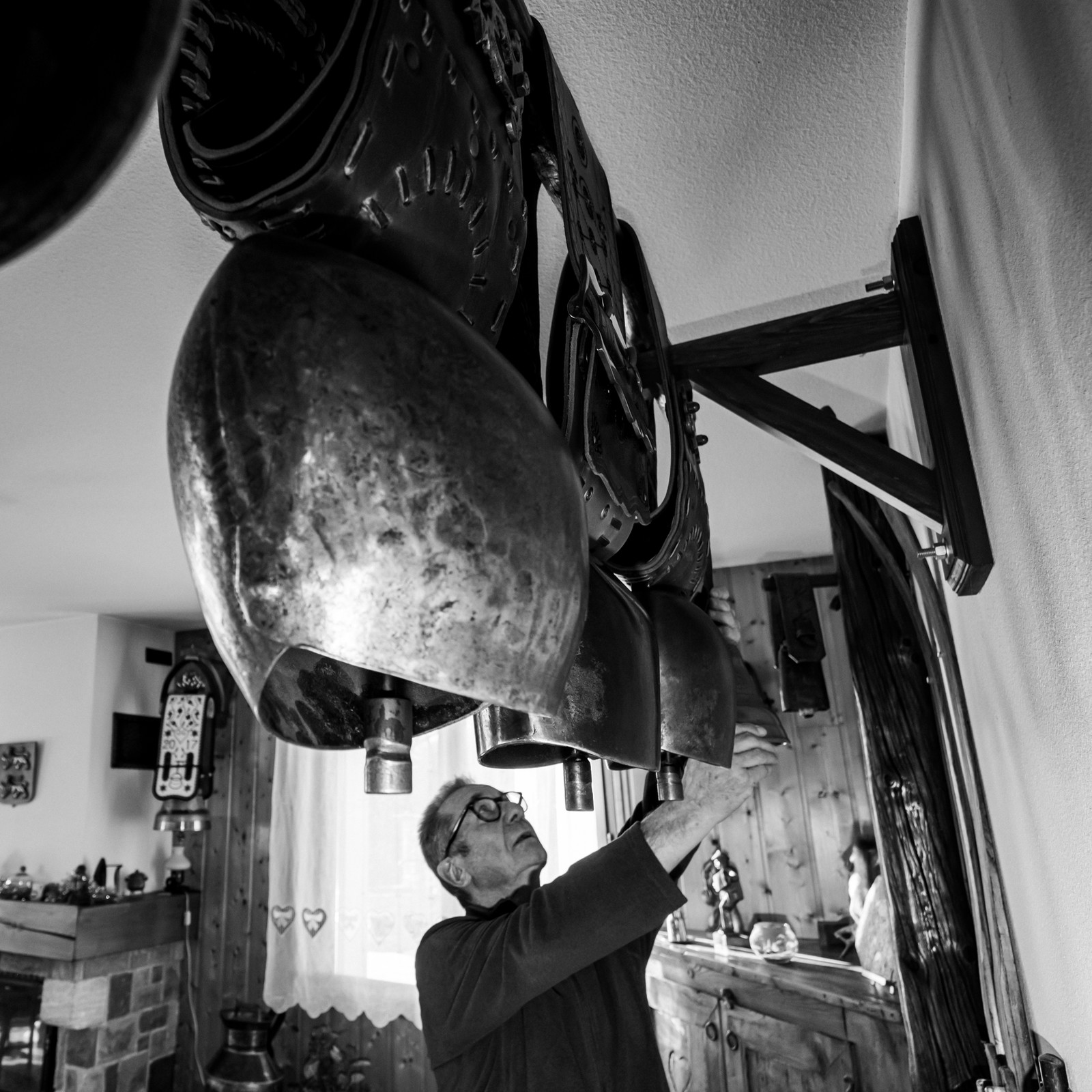 Collection de cloches - Exposition à la Maison du Berger