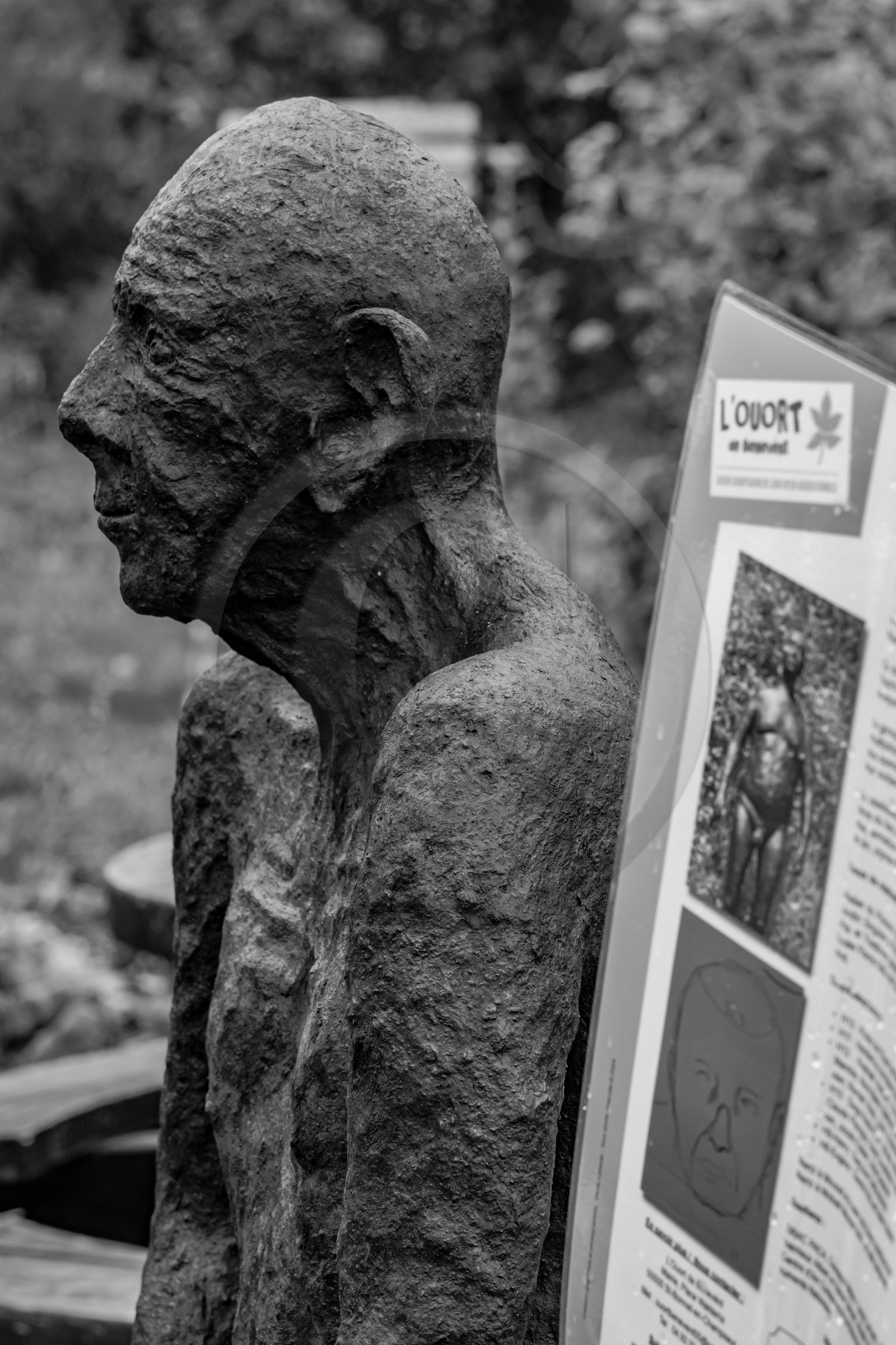 Exposition La forêt d'hommes, une création de Barbara Fougnon, artiste plasticienne