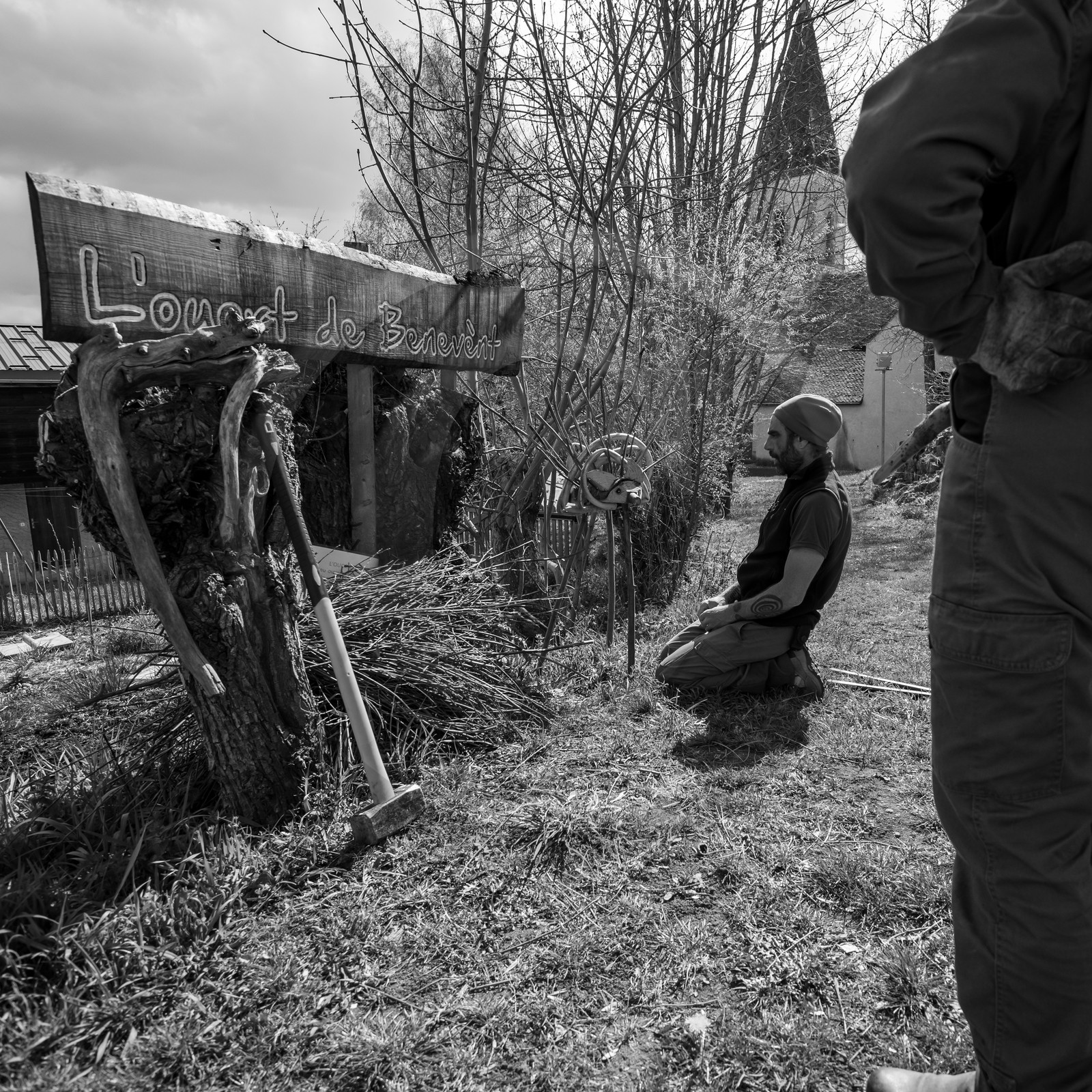 14 avril 2021 : collages, taille, jardinage