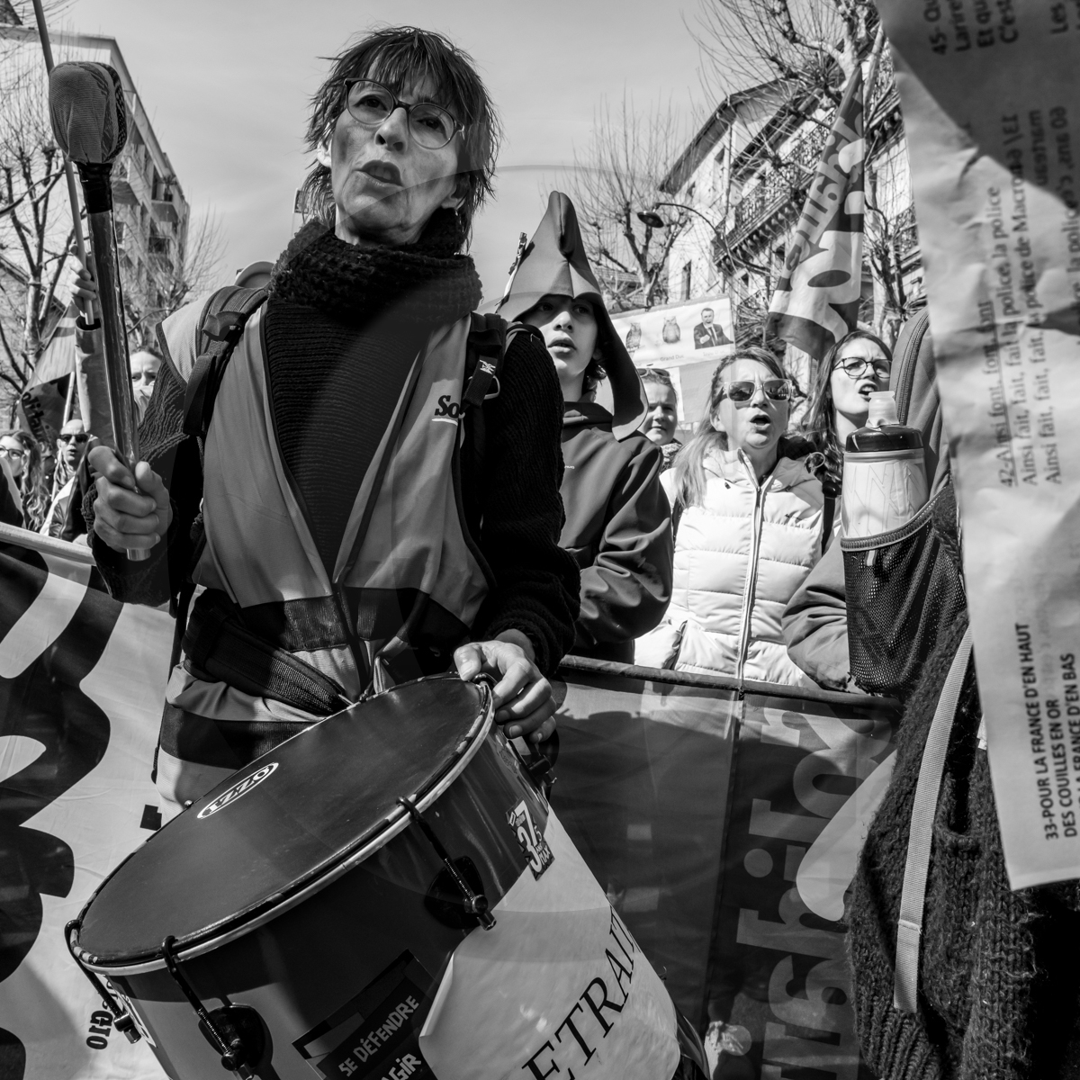 28 mars 2023 : Manifestation contre la réforme des retraites à Gap