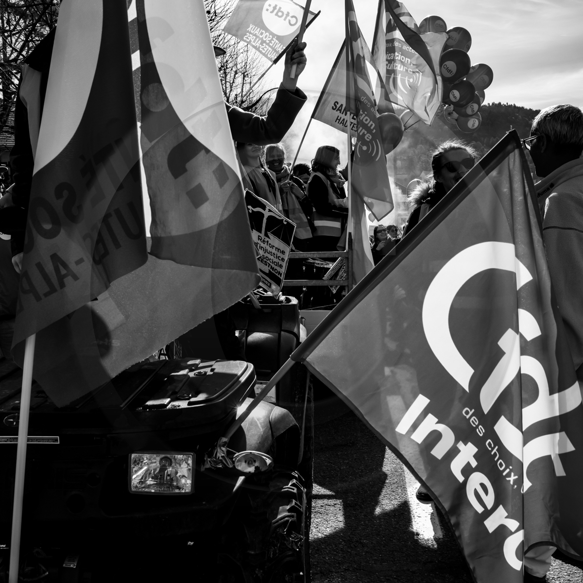 28 mars 2023 : Manifestation contre la réforme des retraites à Gap