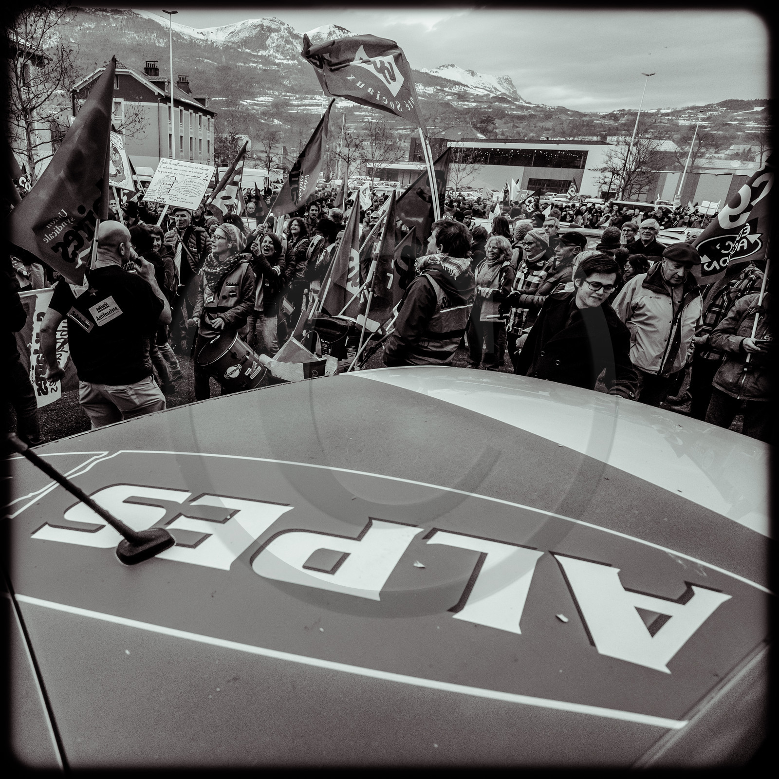 Manifestation à Gap le 17 décembre 2019