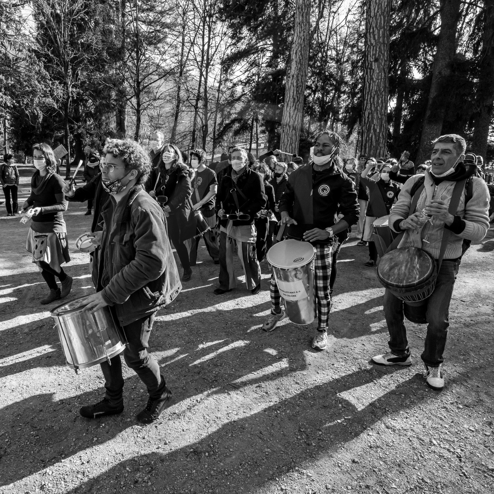 21 mars 2021 - Gap - Mobilisation pour la réouverture des lieux culturels