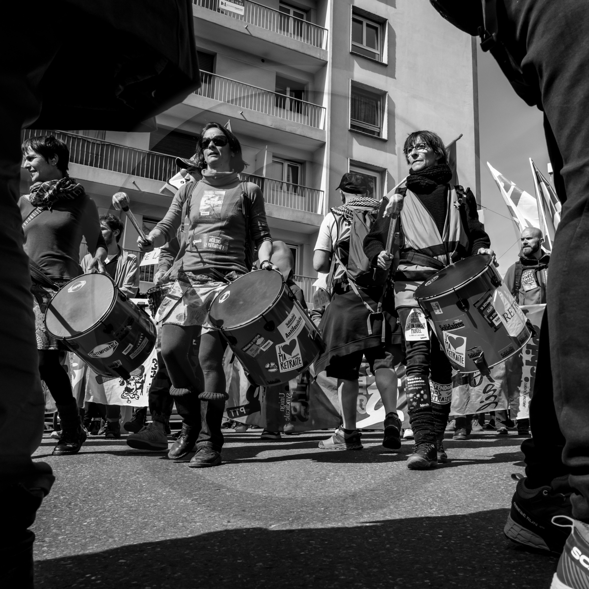 28 mars 2023 : Manifestation contre la réforme des retraites à Gap