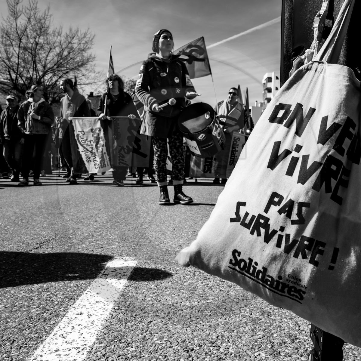 16 mars 2023 : Manifestation contre la réforme des retraites à Gap
