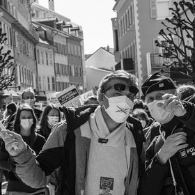 21 mars 2021 - Gap - Mobilisation pour la réouverture des lieux culturels