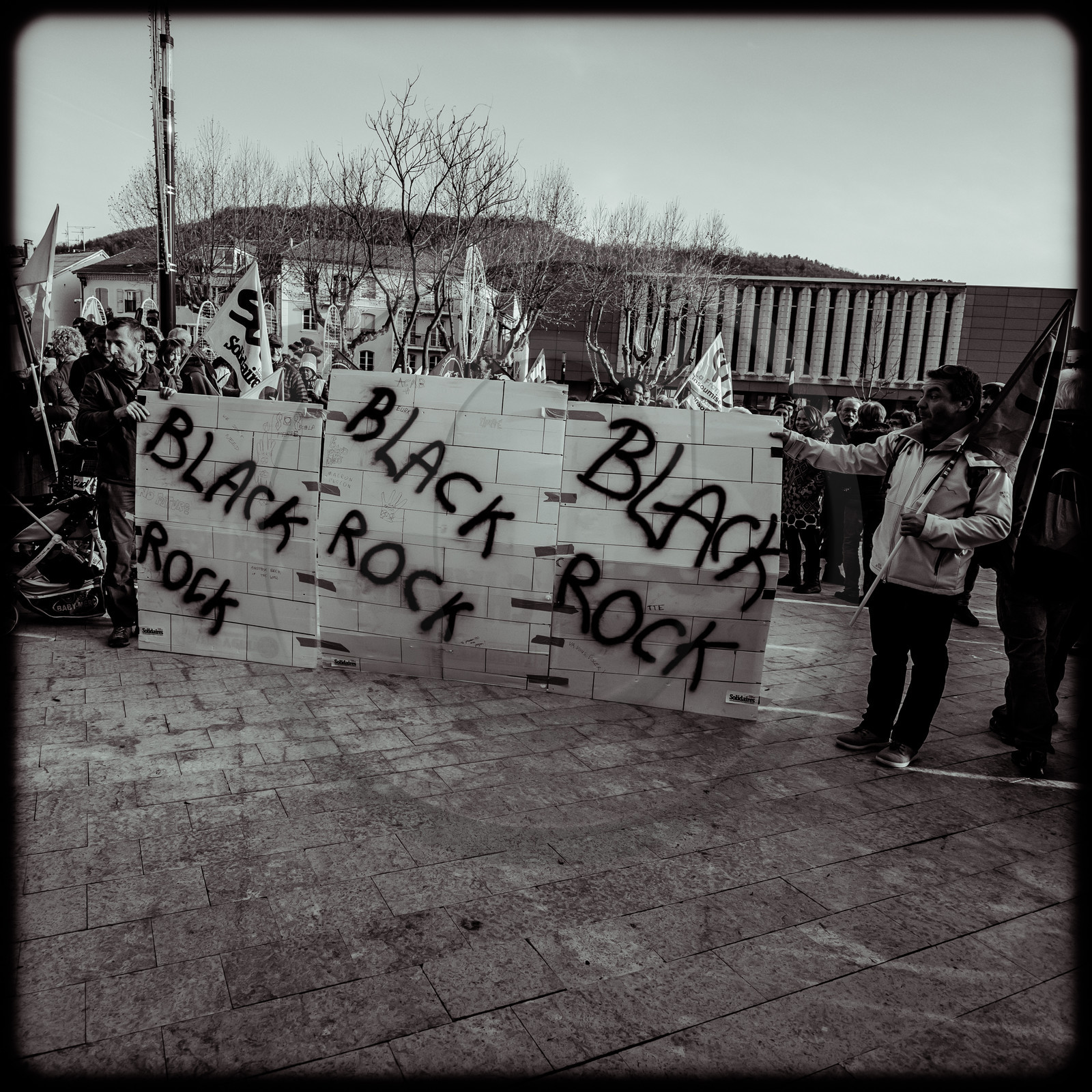 Manifestation à Gap le 24 janvier 2020