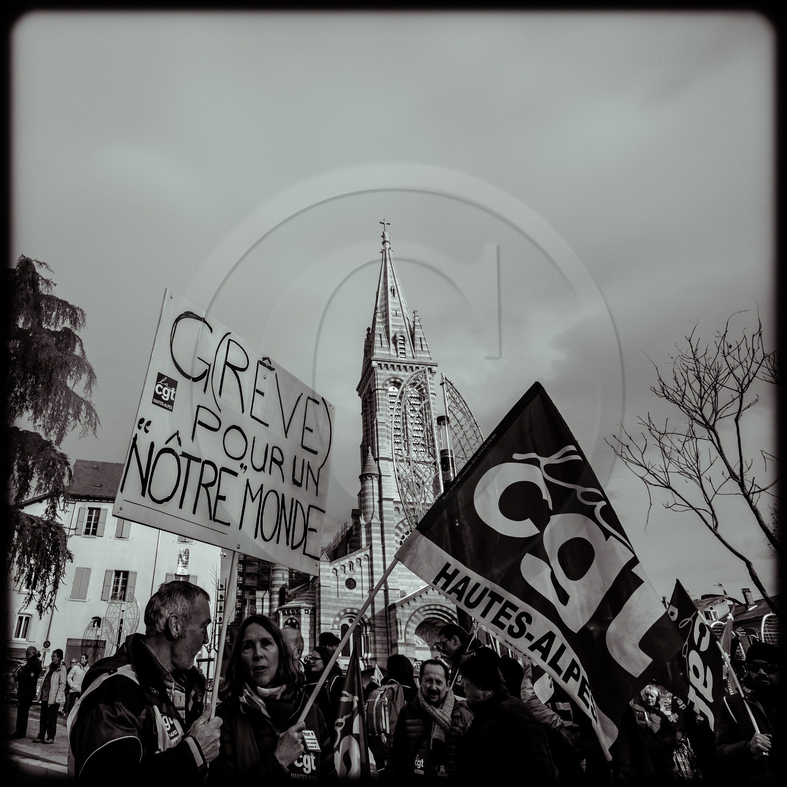 Manifestation à Gap le 17 décembre 2019