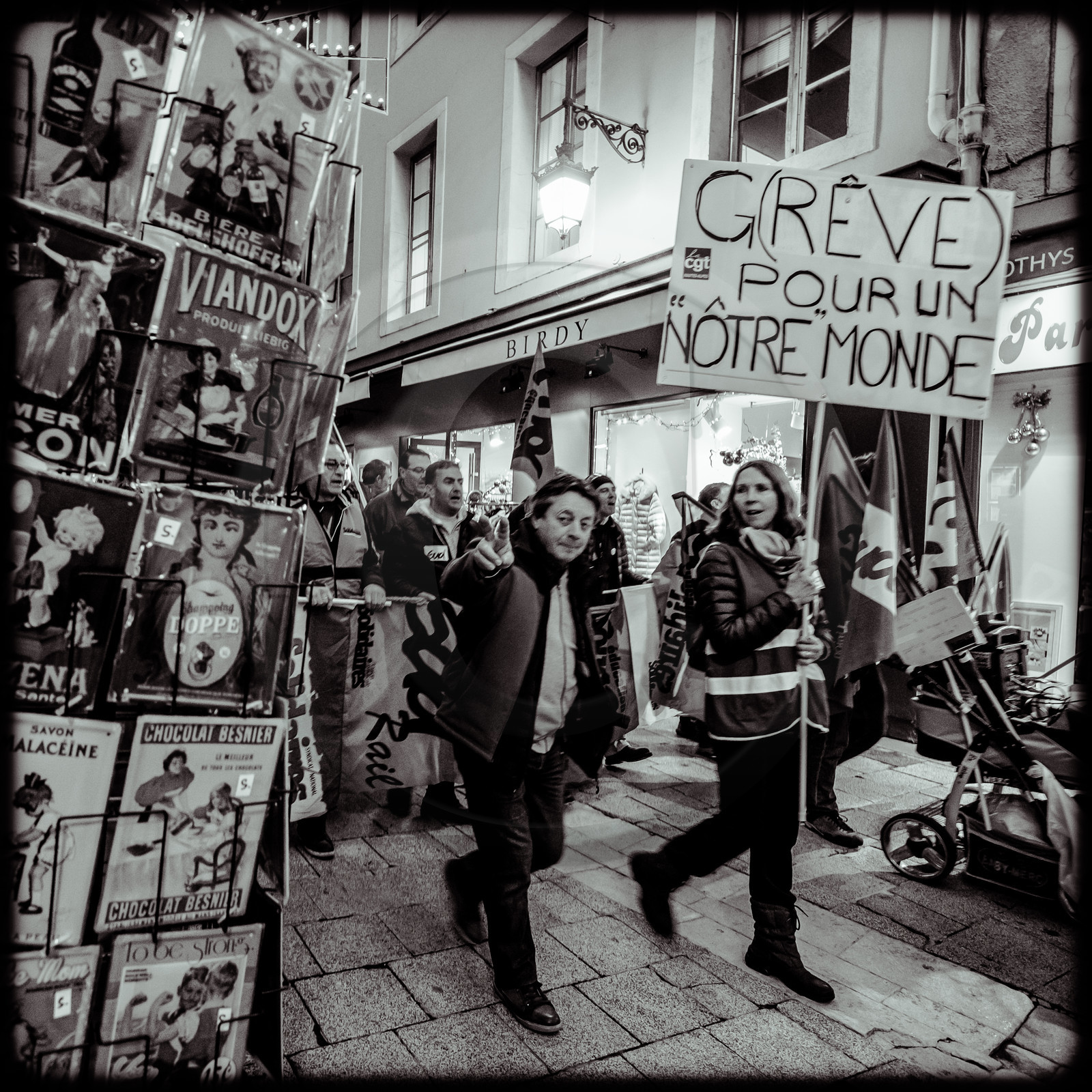 Manifestation à Gap le 17 décembre 2019