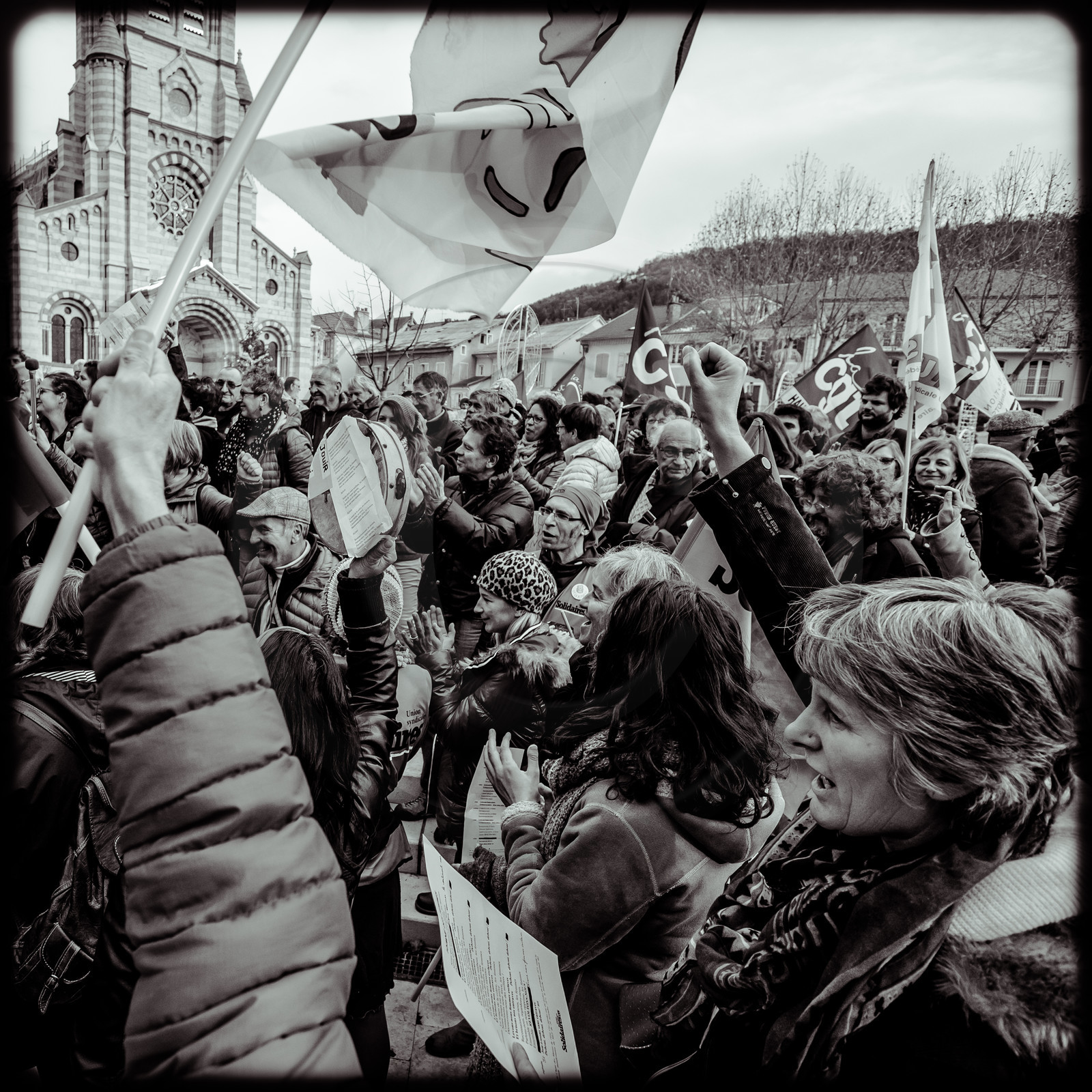 Manifestation à Gap le 17 décembre 2019