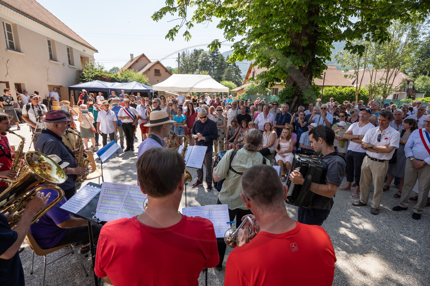 Chatel-en-Trièves - Inauguration de la Mairie