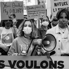 27 mars 2021 : Manifestation des jeunes pour le climat à Gap