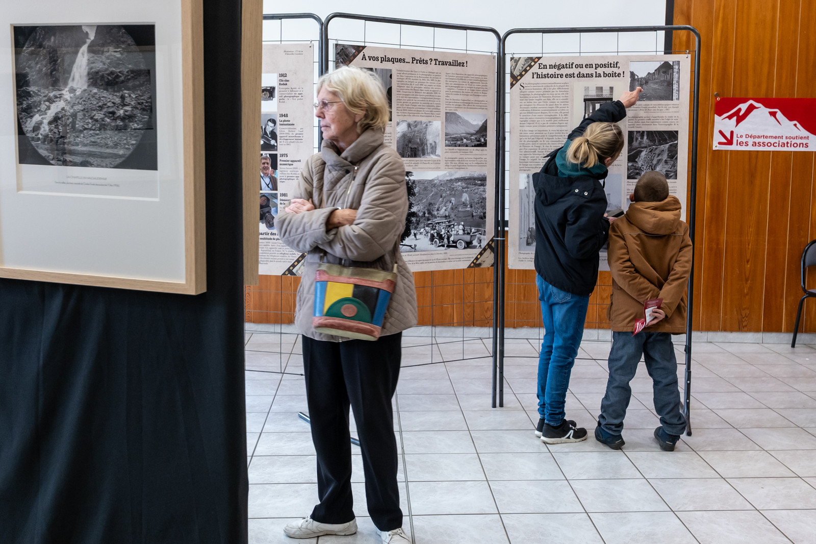 Exposition d'une sélection de photographies des Hautes-Alpes réalisées par Henry Coufourier entre 1913 et 1936 proposée par l'association Regards Alpins.