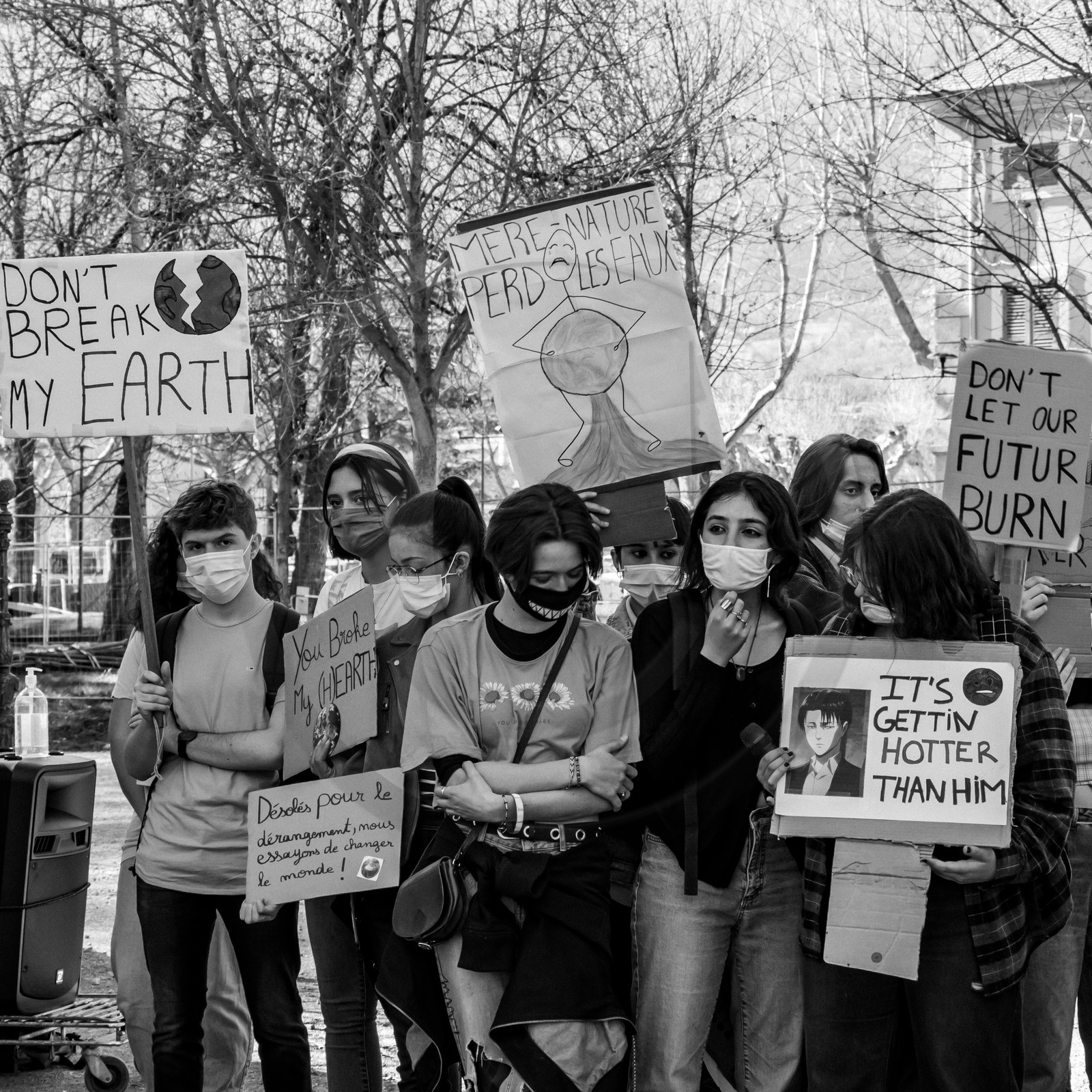 27 mars 2021 : Manifestation des jeunes pour le climat à Gap