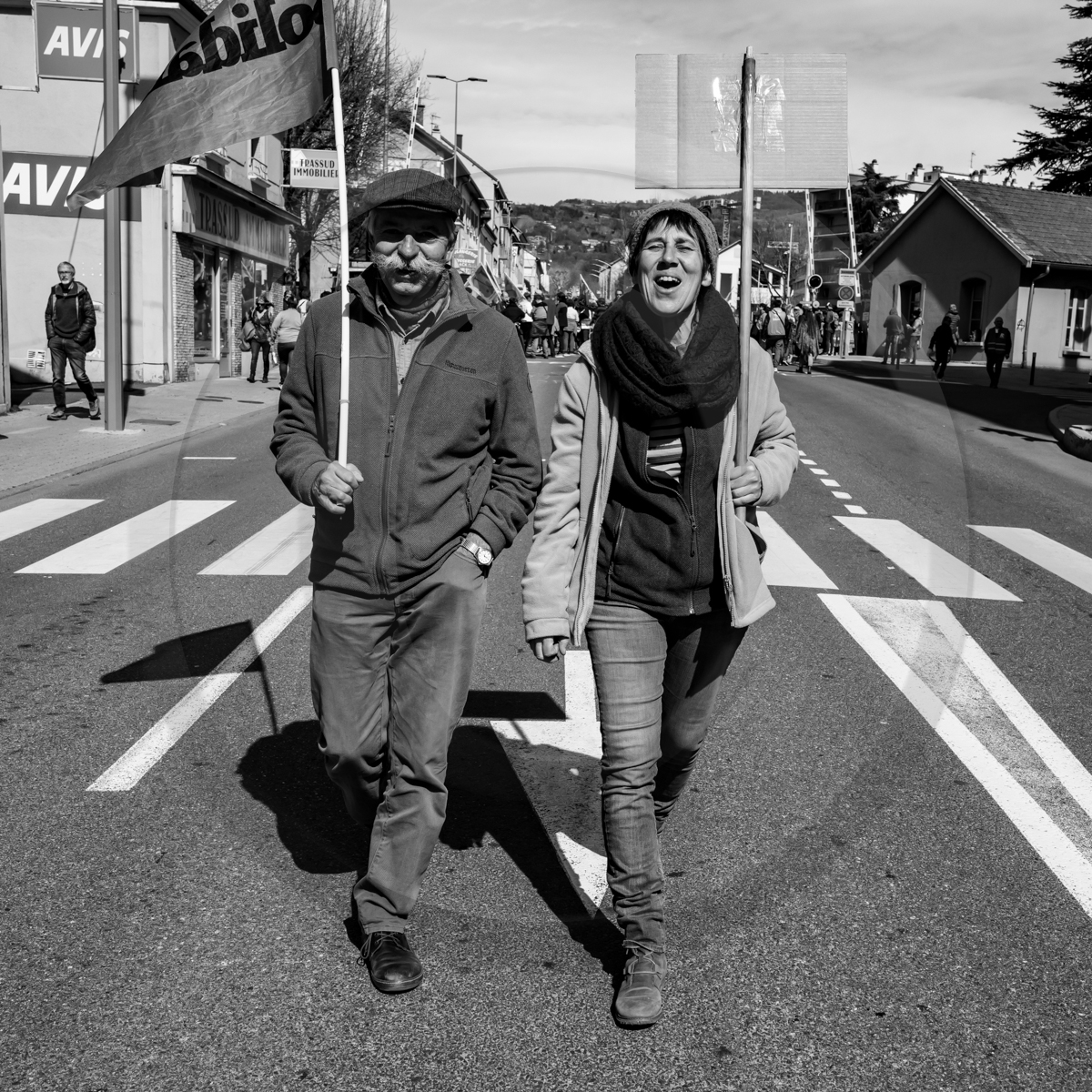 18 mars 2023 : Manifestation contre la réforme des retraites à Gap