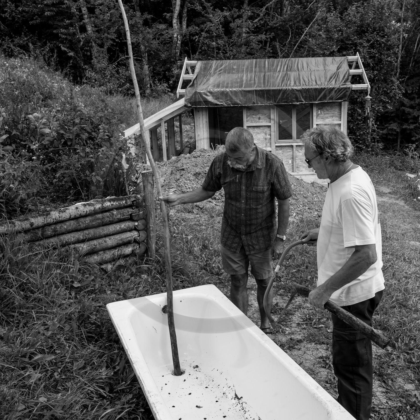 Une après-midi au jardin