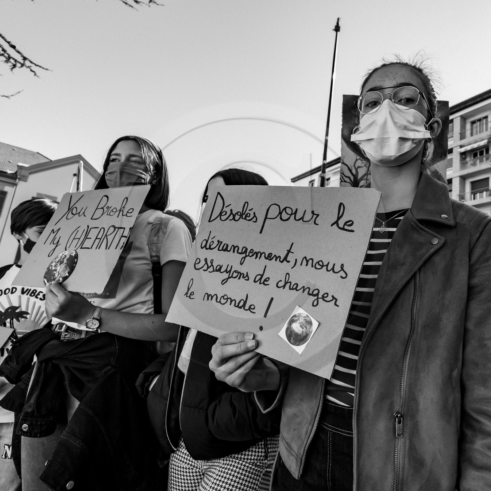 27 mars 2021 : Manifestation des jeunes pour le climat à Gap