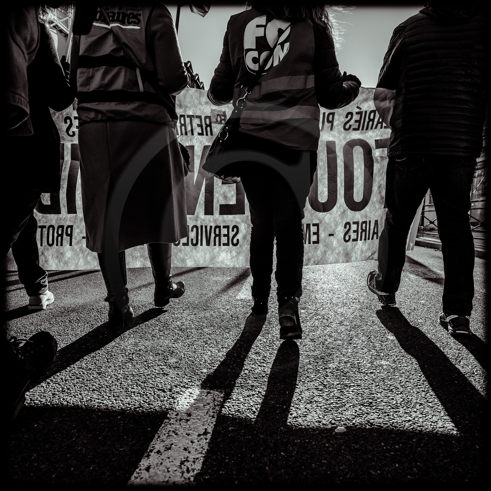 Manifestation à Gap le 10 décembre 2019.