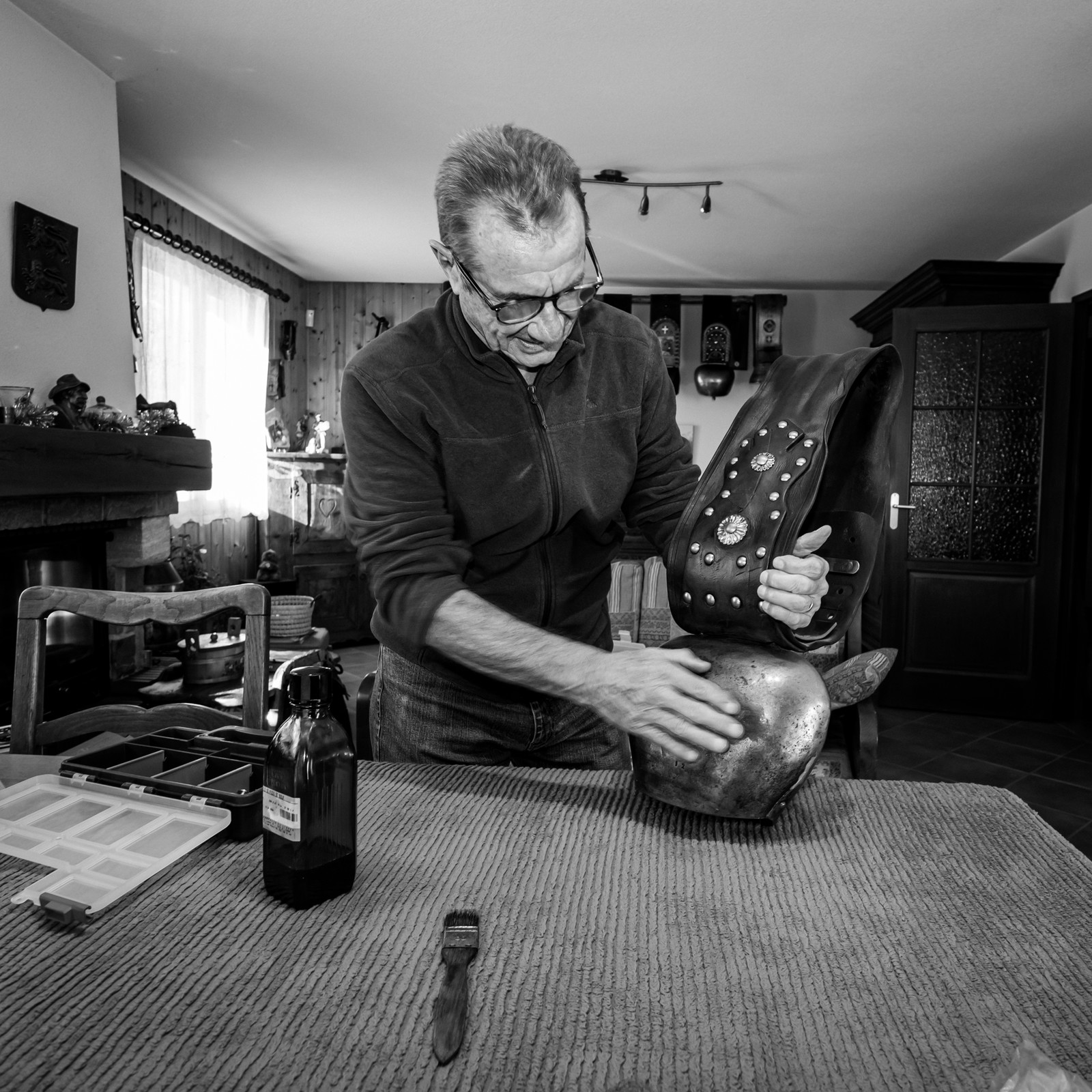 Collection de cloches - Exposition à la Maison du Berger