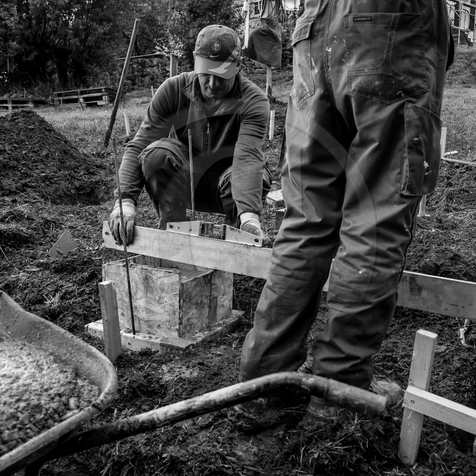 Construction de bacs surélevés