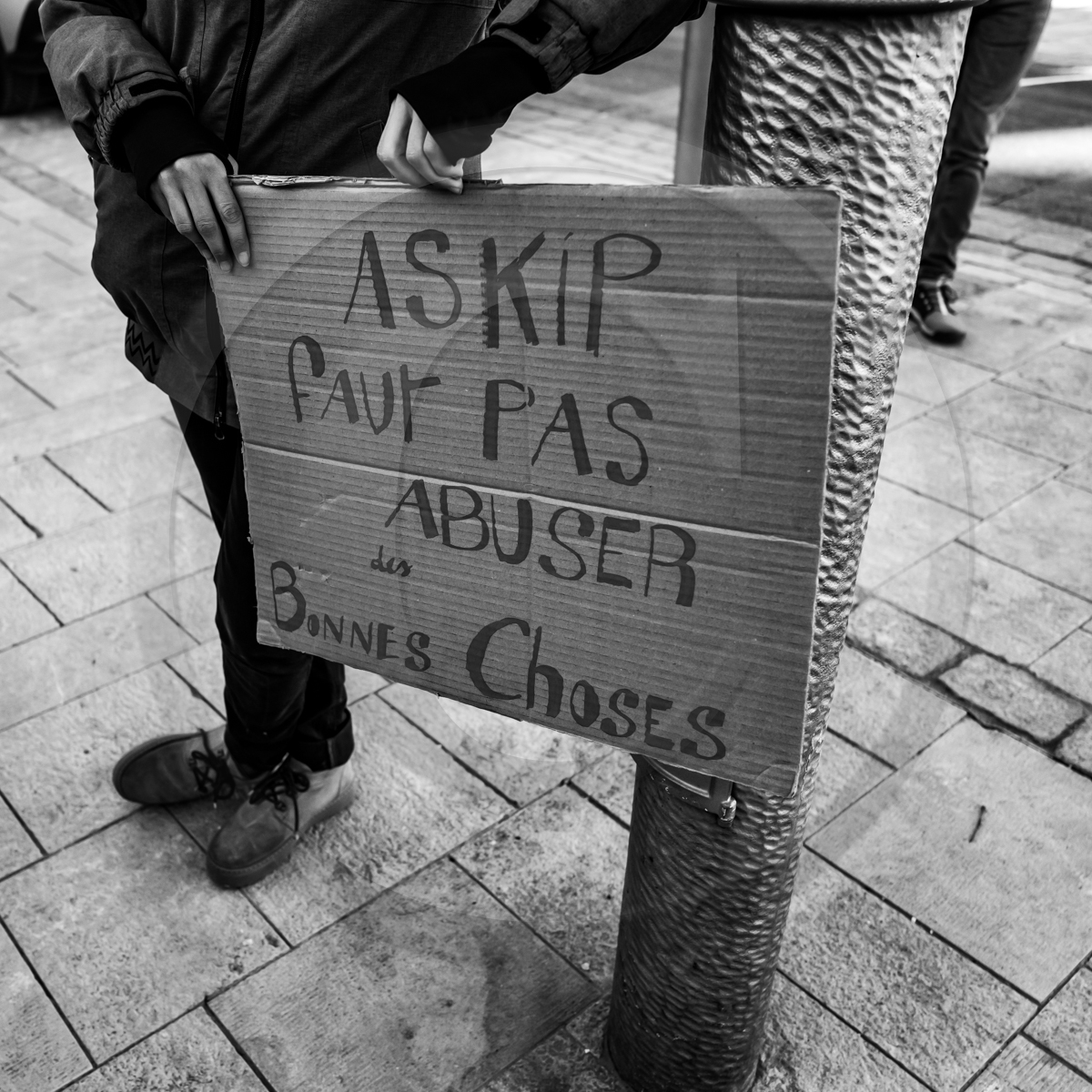 11 février 2023 : Manifestation contre la réforme des retraites à Gap (Hautes-Alpes)