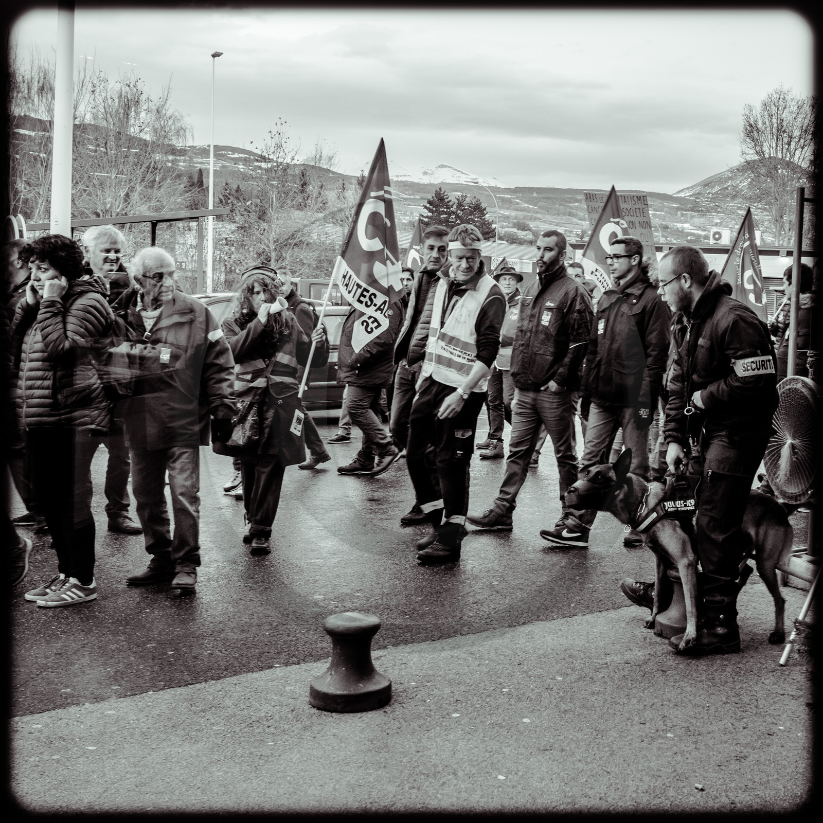Manifestation à Gap le 17 décembre 2019