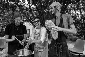 05 juillet 2023 : une cantine et des artistes