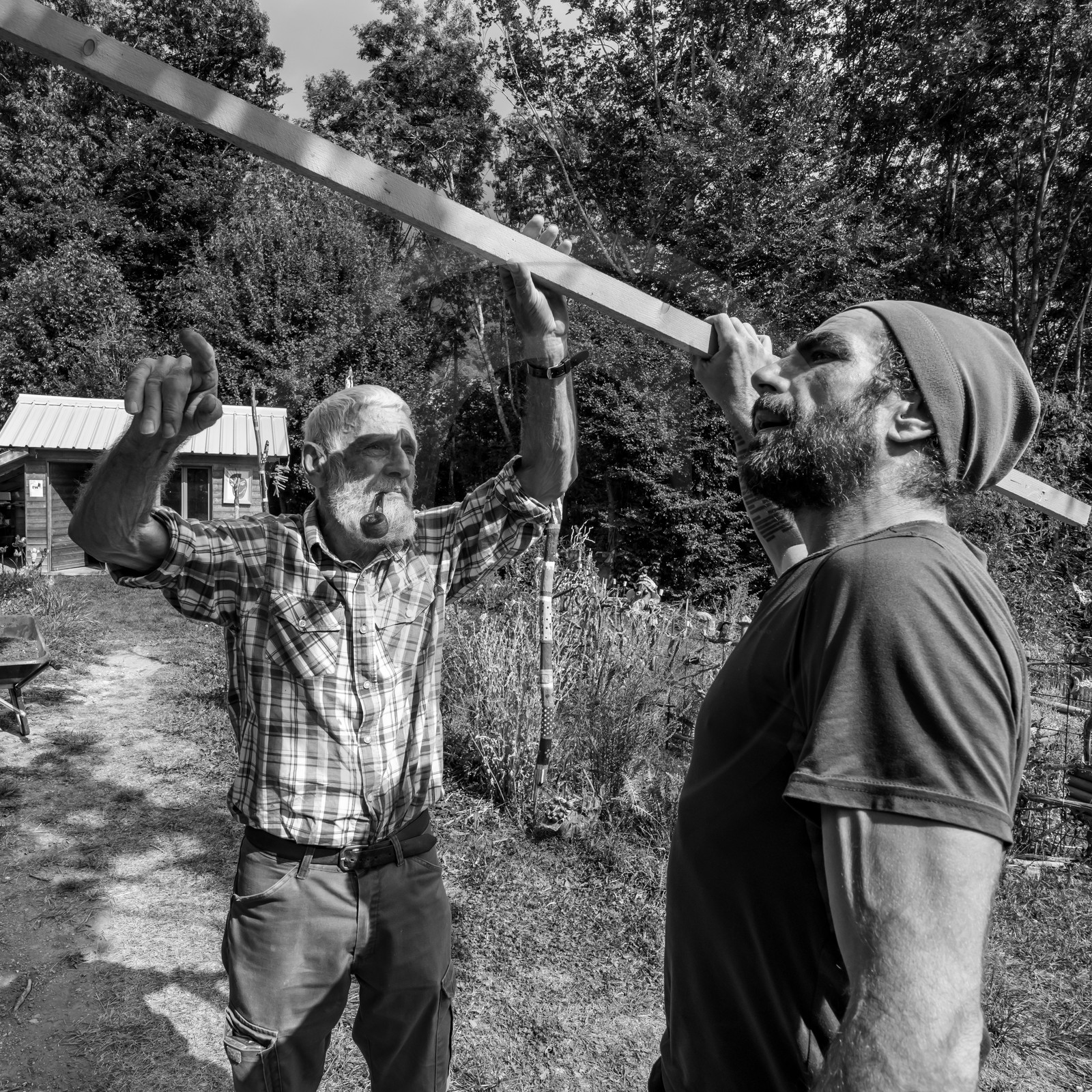 08 septembre 2021 : des jeux et des aménagements au jardin