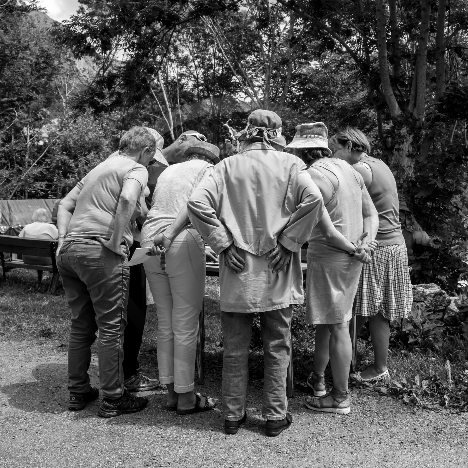 Une après-midi au jardin