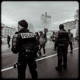 Manifestation à Gap le 17 décembre 2019