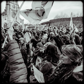 Manifestation à Gap le 17 décembre 2019