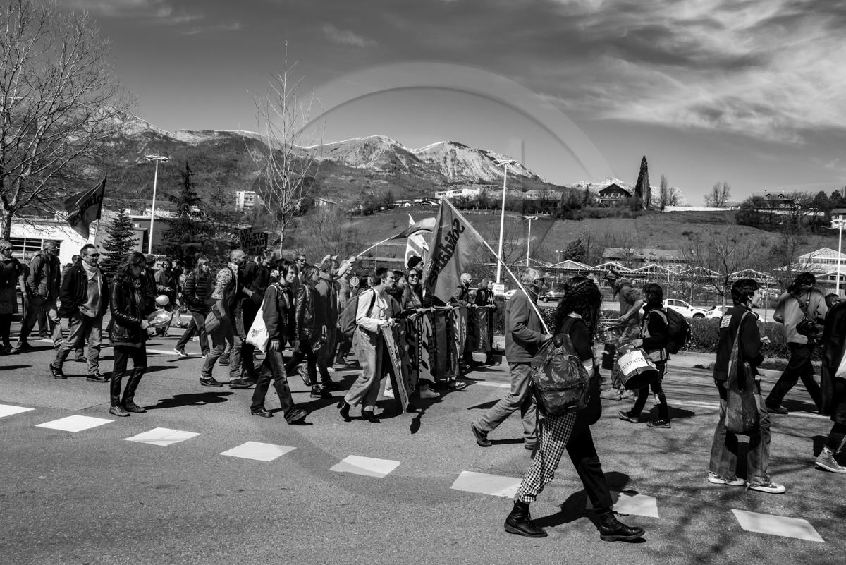 28 mars 2023 : Manifestation contre la réforme des retraites à Gap