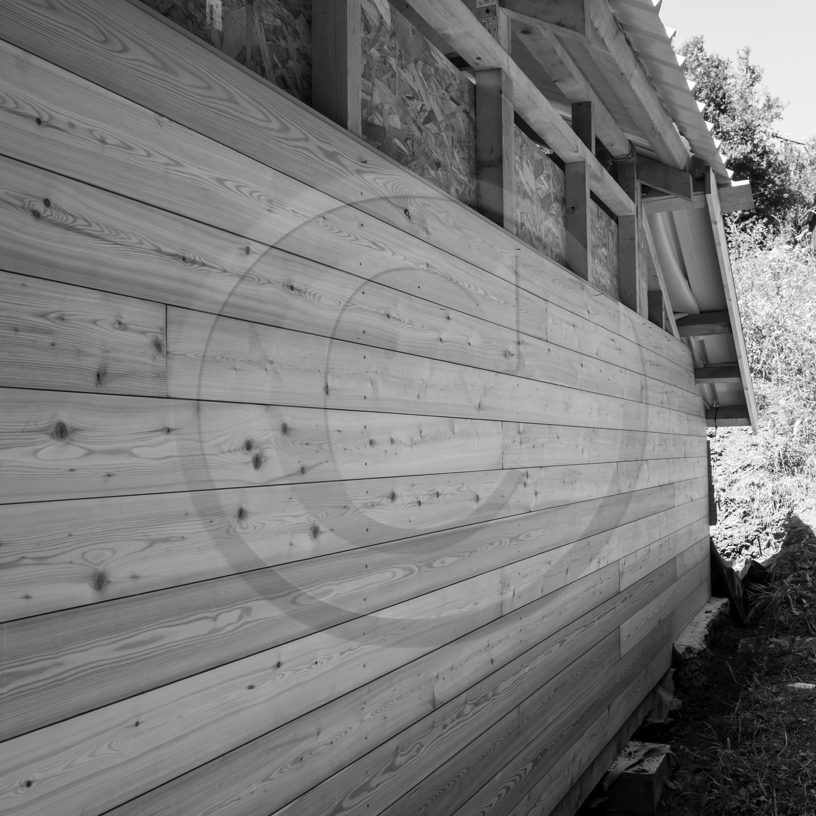 Construction d'une cabane