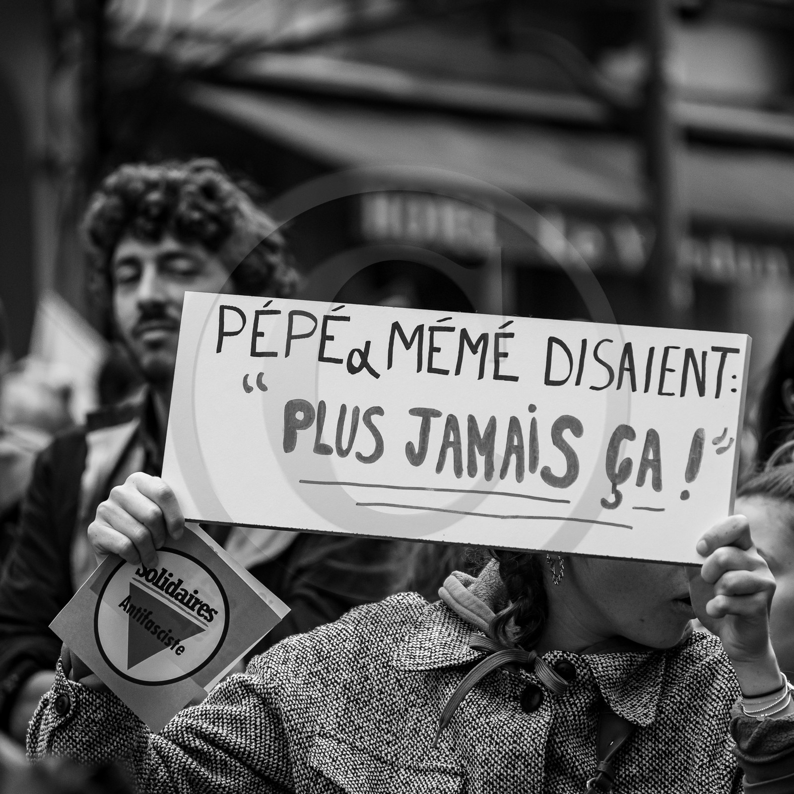 15 juin 2024 - Gap (Hautes-Alpes)- Manifestation contre l'extrême droite