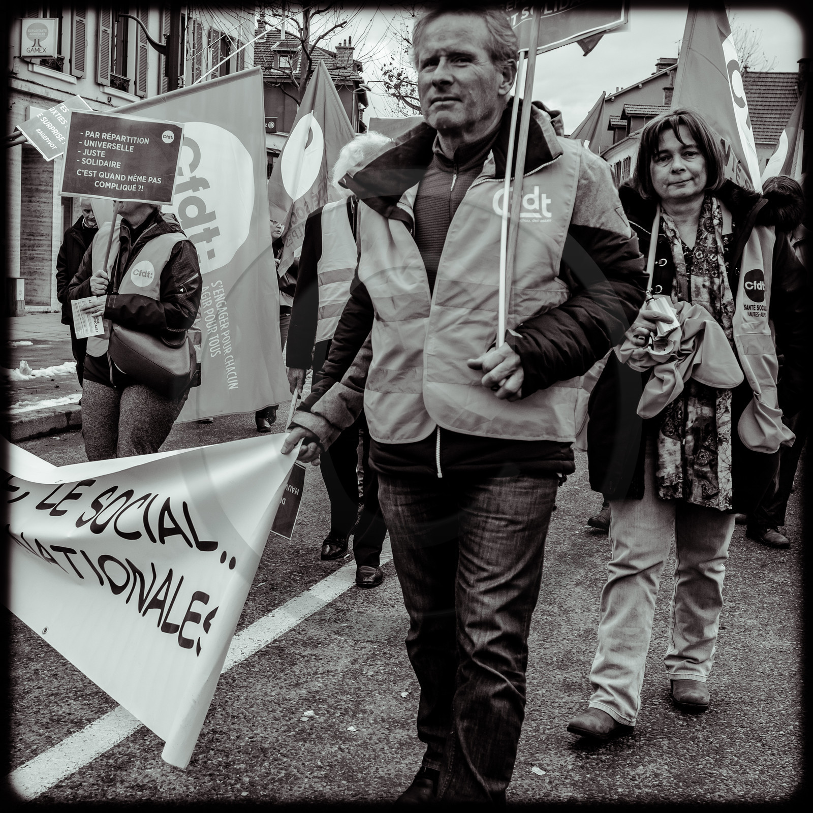 Manifestation à Gap le 17 décembre 2019