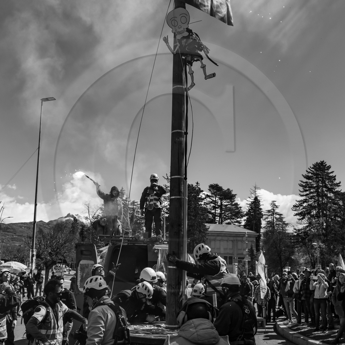 13 avril 2023 : Manifestation contre la réforme des retraites à Gap