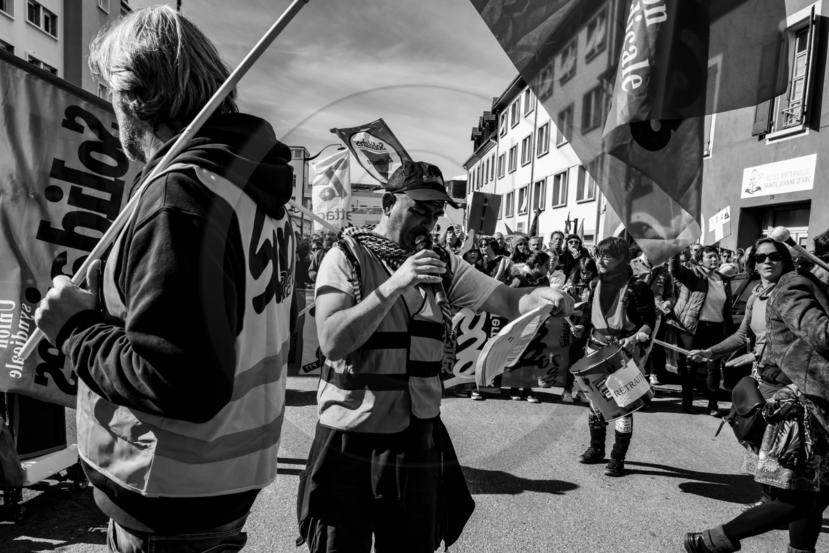 28 mars 2023 : Manifestation contre la réforme des retraites à Gap