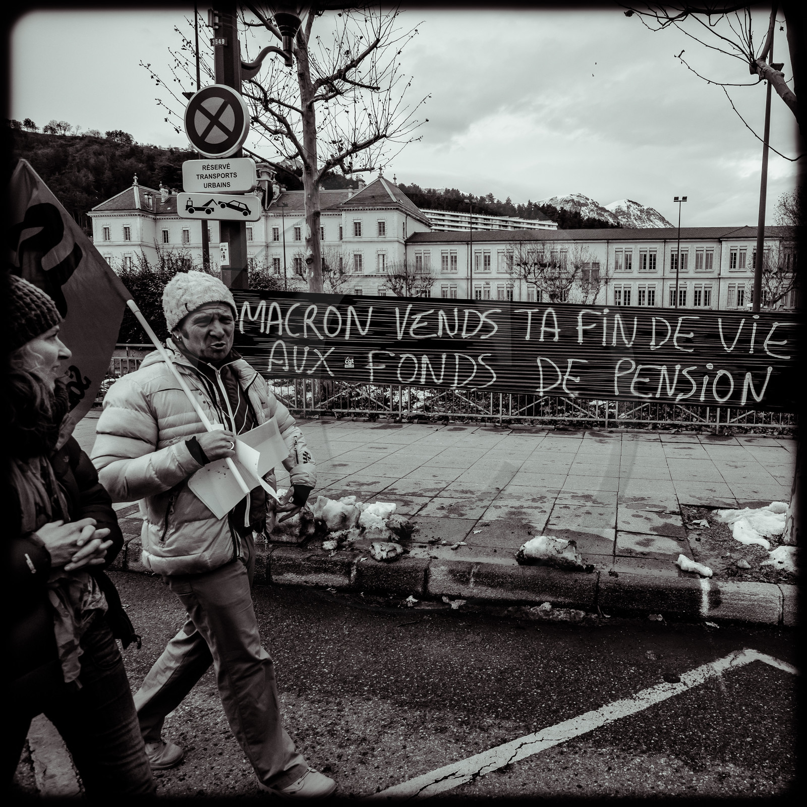 Manifestation à Gap le 17 décembre 2019