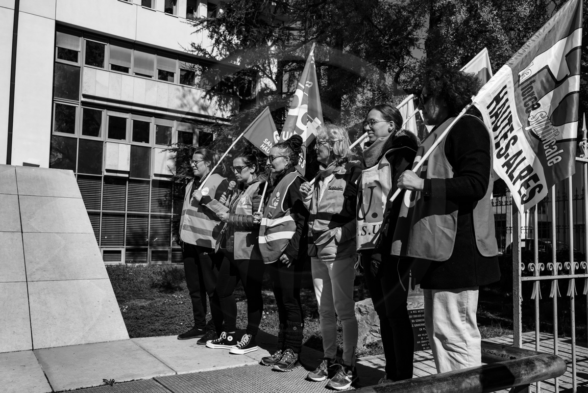 13 avril 2023 : Manifestation contre la réforme des retraites à Gap